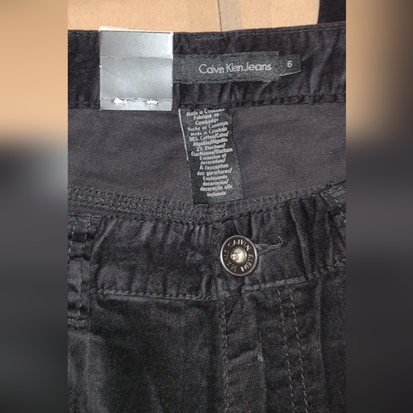 New! Black Calvin Klein jeans Women size 6 - Picture 2 of 5